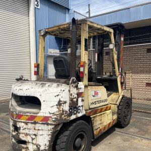 Used Hyster 4T Diesel Forklift – 8B67 For Sale