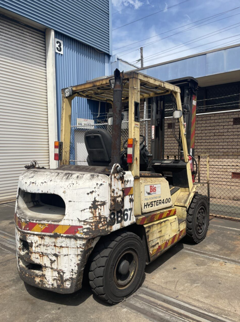 Used Hyster 4T Diesel Forklift – 8B67 For Sale