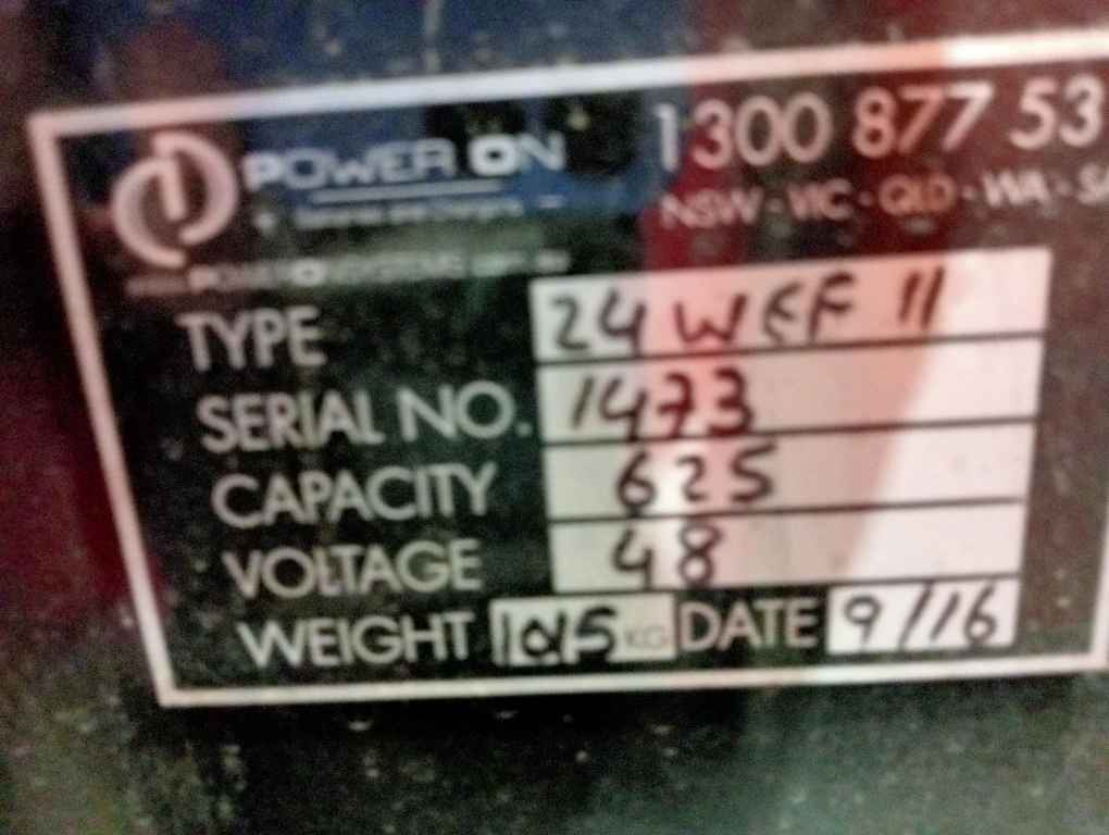 Nissan G1N1L18HQ 6.5m Electric Three Wheel Forklift image 7