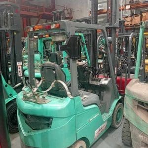 Mitsubishi FG18ZNT 2 Stage Forklift