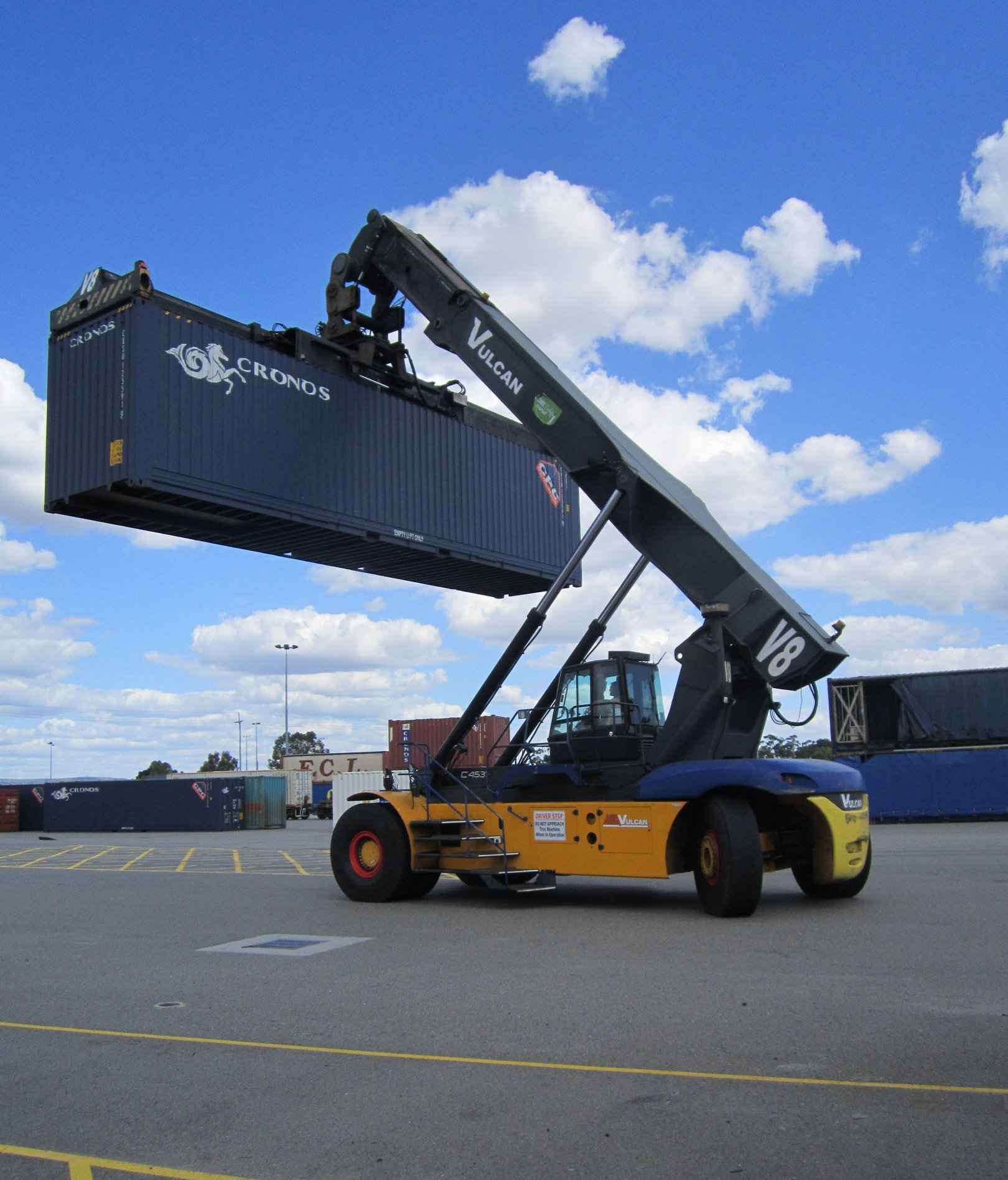 Multiple Linde Reach Stackers from $130,000 + GST