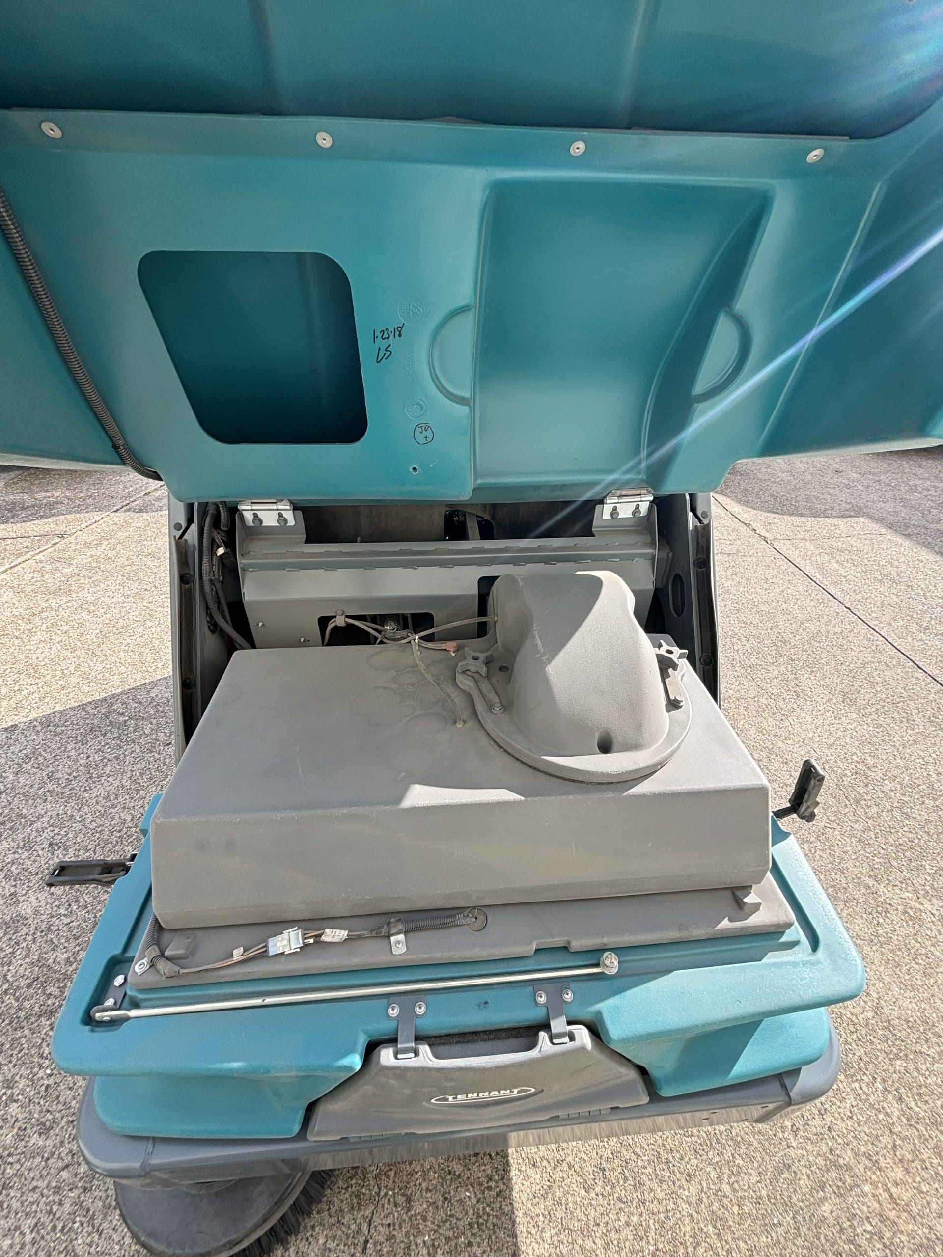 Very Clean Tennant S20 Sweeper Forklift for Sale image 2