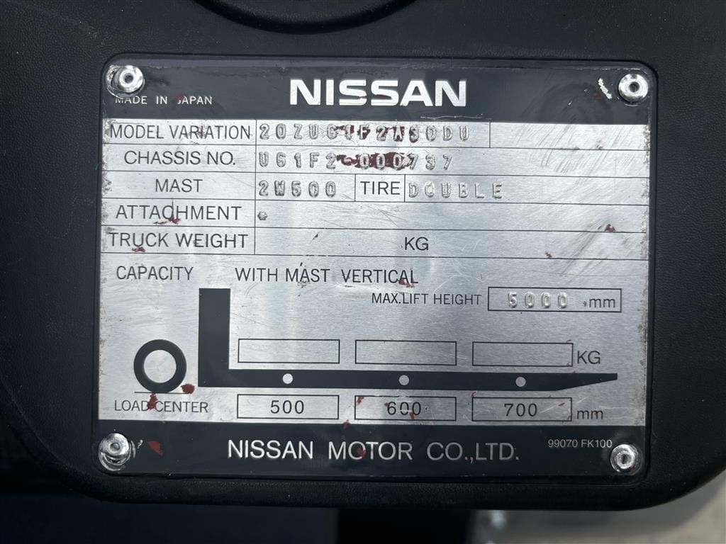Awesome Fully Refurbished Nissan Forklift for Sale image 11