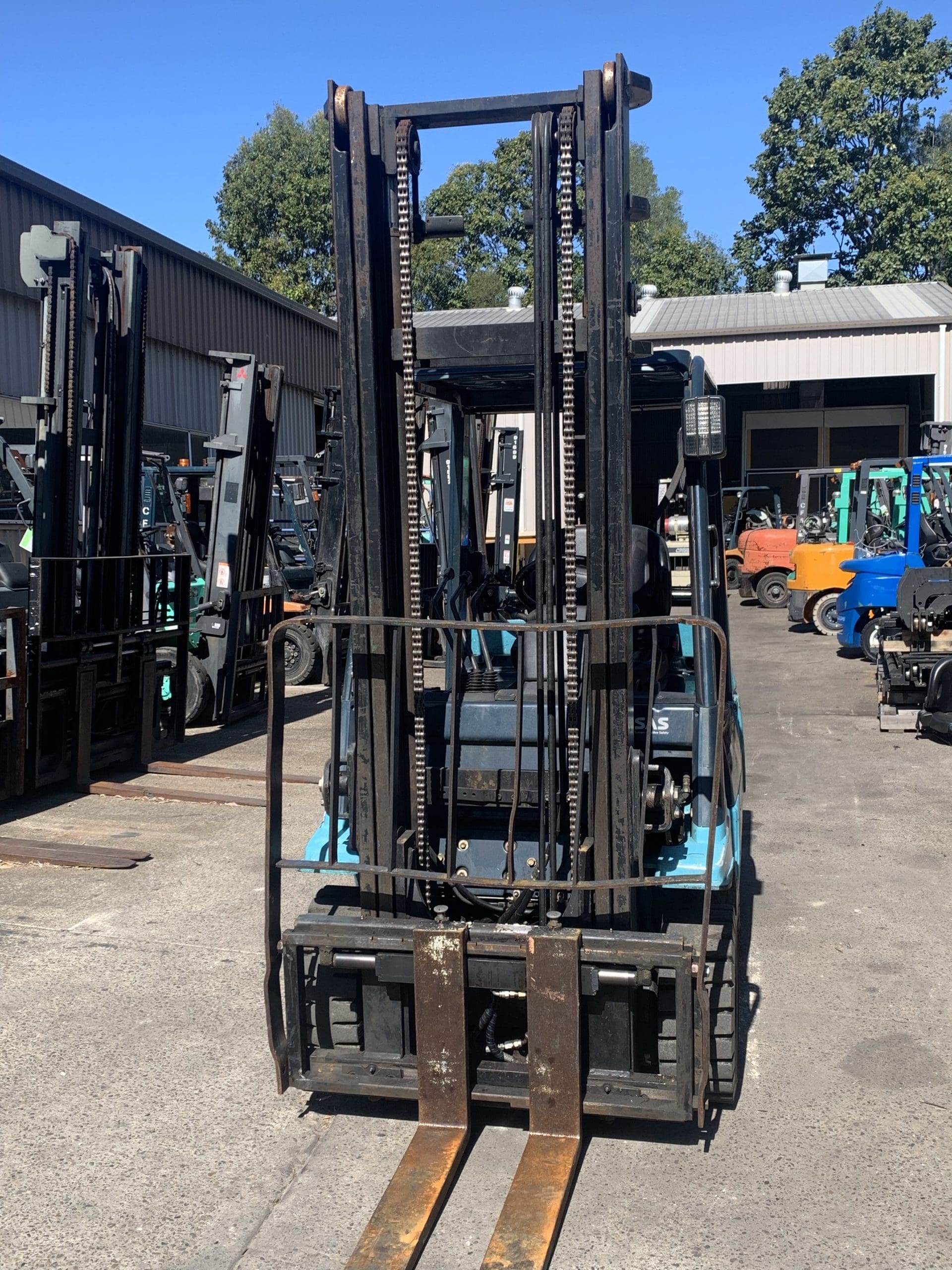 Toyota 42-7FGK25 Compact LPG Forklift for Sale image 8