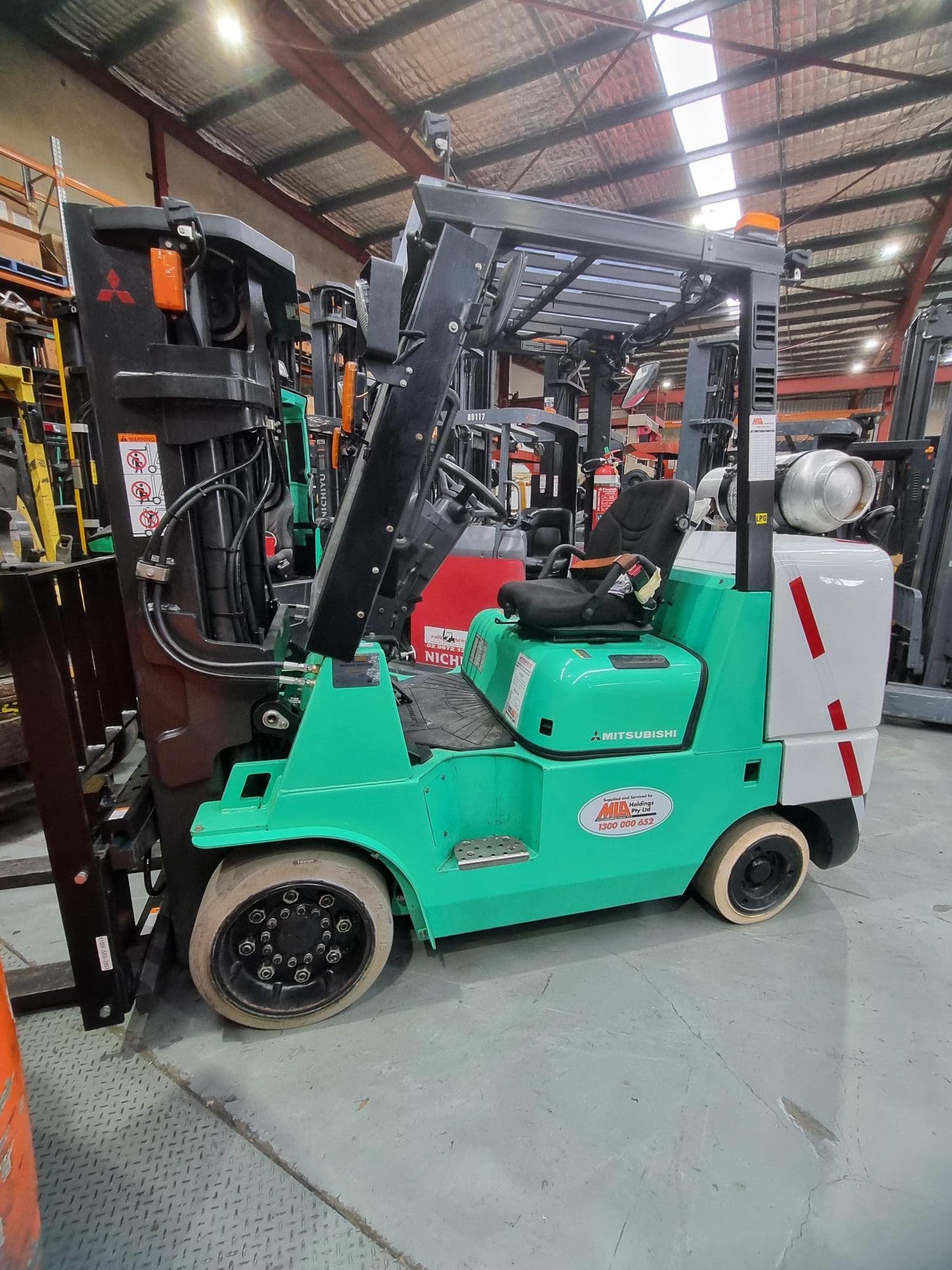 Mitsubishi FGC45KC LPG Cushion Tyre Forklift