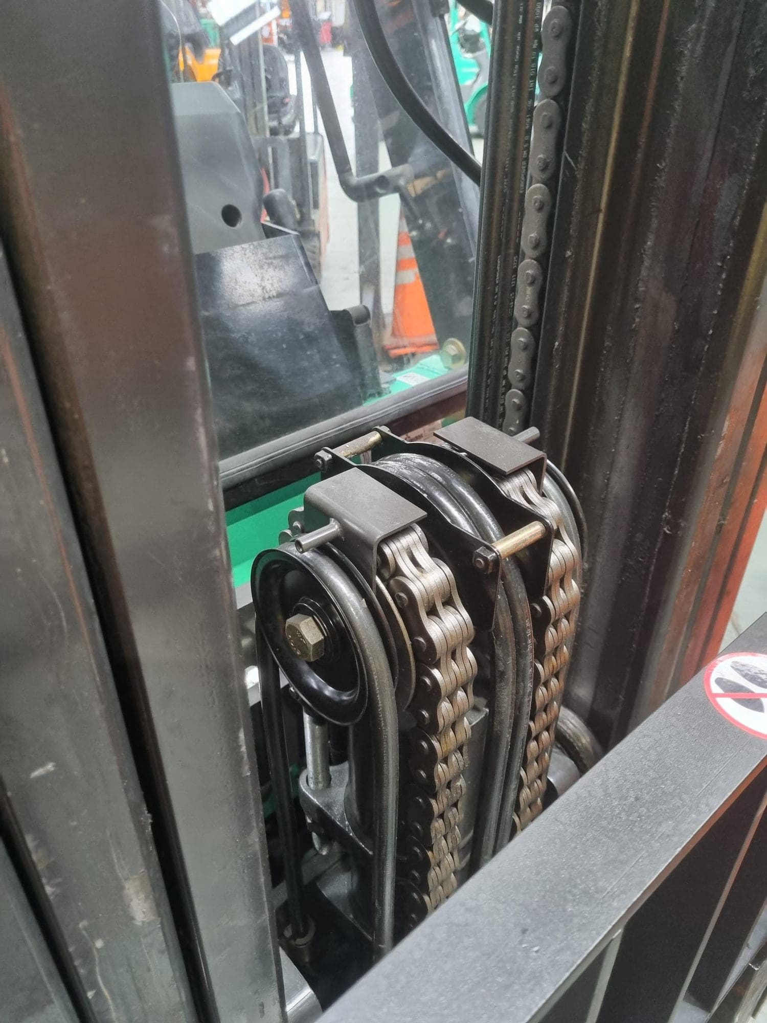 Mitsubishi FGC45KC LPG Cushion Tyre Forklift image 8