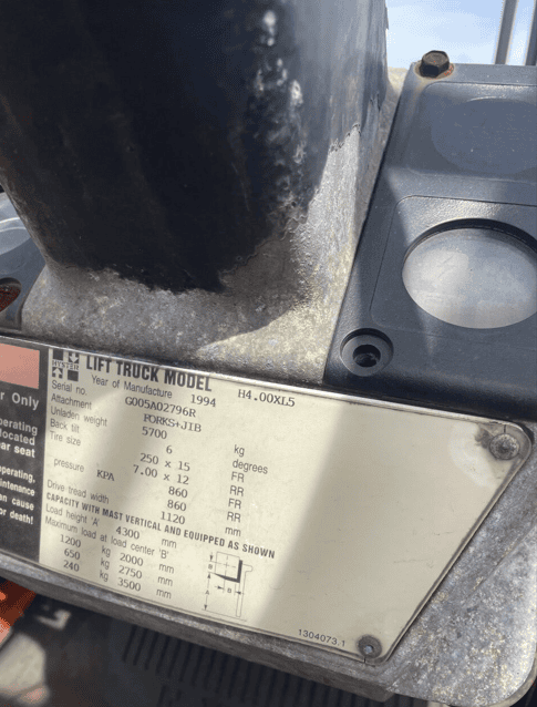 Used Hyster 4T LPG image 2