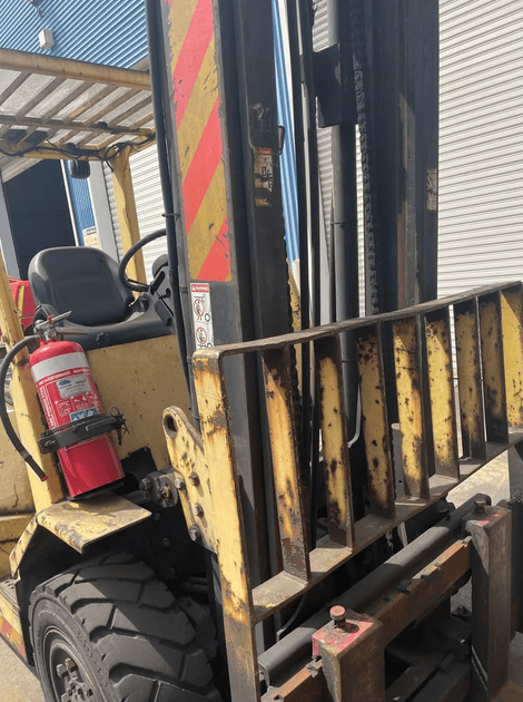 Used Hyster 4T Diesel Forklift – 8B67 For Sale image 3